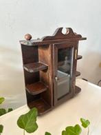 Klein vintage vitrinekastje, Minder dan 50 cm, O, O, Vintage