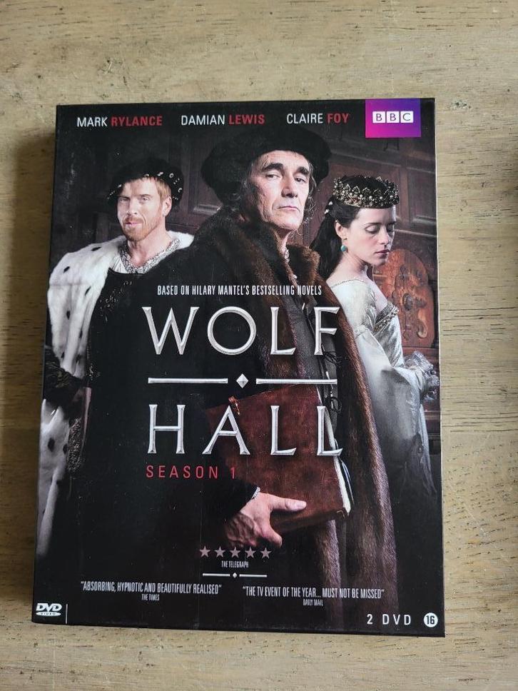 DVD Wolf hall seizoen 1 (Tudor Engeland ;)) BBC serie Mantel, Cd's en Dvd's, Dvd's | Tv en Series, Zo goed als nieuw, Ophalen of Verzenden