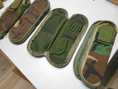 Pouch geweerpoetsset Woodland en forrest camouflage, Verzamelen, Militaria | Algemeen, Landmacht, Kleding of Schoenen, Nederland