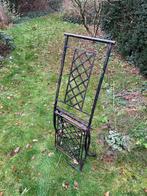 7 Gietijzeren klapstoelen, Tuin en Terras, Ophalen, Gebruikt, Metaal, Inklapbaar