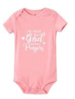 baby rompertjes in roze , blauw en wit - 3 voor € 10,00, Verzamelen, Ophalen of Verzenden, Nieuw, Kleding, Overige religies
