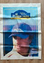 Banner van Carlos Sainz van de 39e Rallye Catalunya, Ophalen of Verzenden, Gebruikt, Film en Tv
