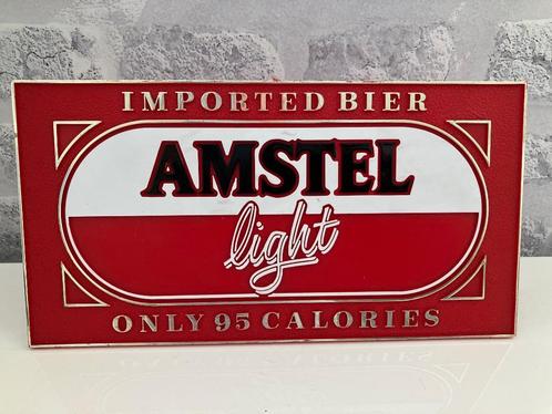Amstel bier reclame bord, Verzamelen, Merken en Reclamevoorwerpen, Zo goed als nieuw, Reclamebord, Ophalen of Verzenden