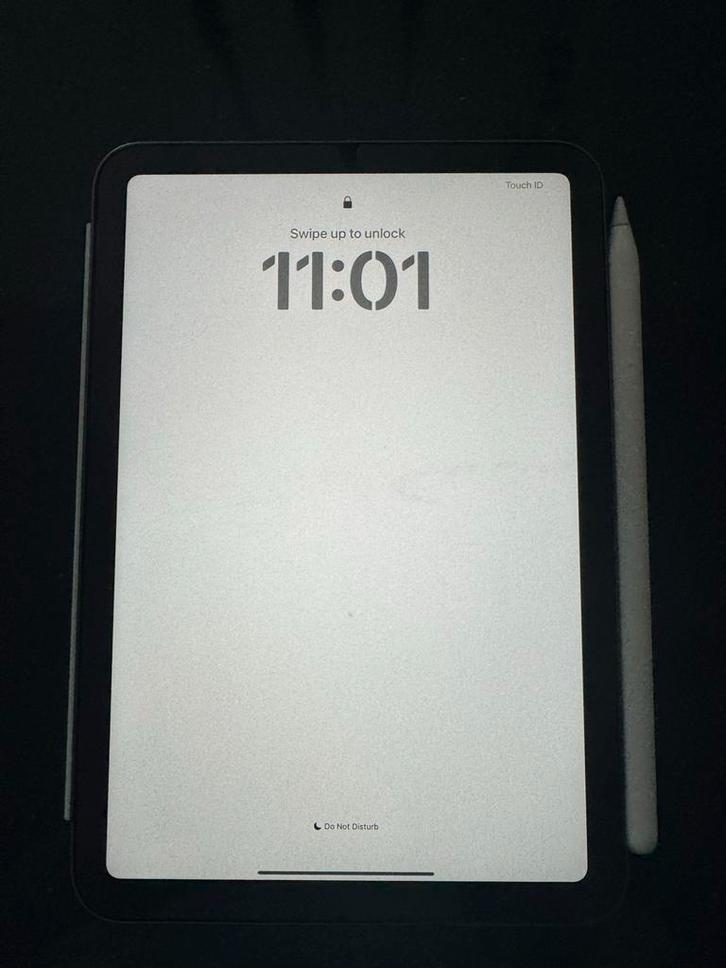 iPad Mini 6 + Apple Pencil + Case & screenprotector, Computers en Software, Apple iPads, Zo goed als nieuw, Apple iPad Mini, Wi-Fi