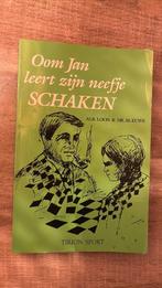 Oom jan leert zijn neefje schaken, Hobby en Vrije tijd, Denksport en Puzzels, Ophalen of Verzenden, Minder dan 500 stukjes, Gebruikt