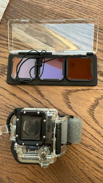 Gopro onderwater behuizing 5,6,7 met 3 filters beschikbaar voor biedingen