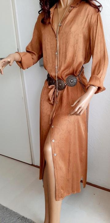 Prachtige bohemian Gipsy doorknoop jurk snake print Aaiko beschikbaar voor biedingen