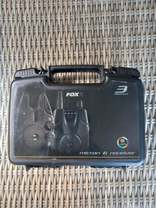 Zo goed als Nieuwe Fox MX 3+1 Beetmelders set., Watersport en Boten, Hengelsport | Karpervissen, Zo goed als nieuw, Overige typen