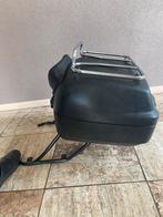 Topkofferrek + topkoffer + kofferrek, Motoren, Accessoires | Koffers en Tassen, Ophalen of Verzenden, Gebruikt