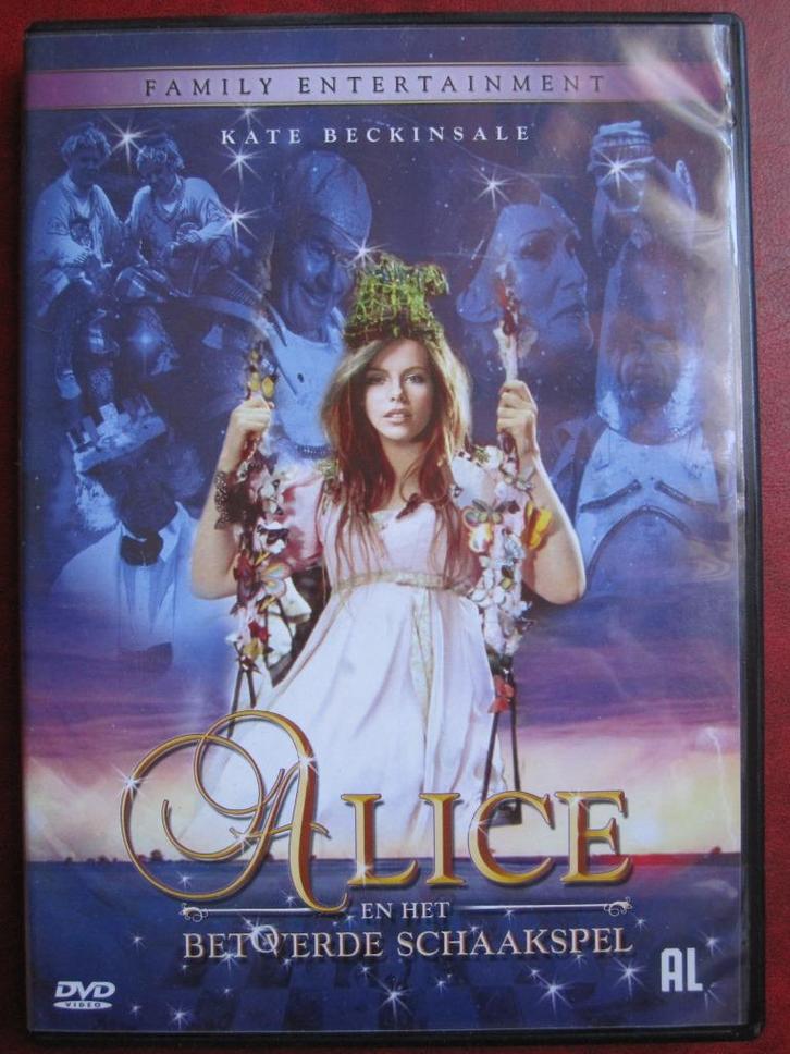 Alice en het Betoverde Schaakspel (1998), Cd's en Dvd's, Dvd's | Kinderen en Jeugd, Zo goed als nieuw, Film, Avontuur, Alle leeftijden