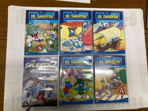 T.K. nog 5 DVD 's en 1 CD van De Smurfen zie actuele lijst, Cd's en Dvd's, Dvd's | Kinderen en Jeugd, Gebruikt, Tv fictie, Avontuur