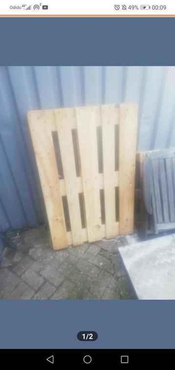 Houten Pallets - Hergebruik & DIY beschikbaar voor biedingen