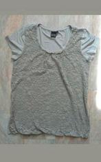 DFVV top L taupe met kant, Kleding | Dames, DFVV, Ophalen of Verzenden, Zo goed als nieuw, Zonder mouw