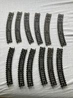 Trix Express standaard gebogen rails zgan geen roest/scenery, Hobby en Vrije tijd, Modeltreinen | H0, Gelijkstroom, Trix, Rails