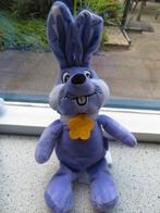 Konijn haas paashaas merk Milka paars velours, Kinderen en Baby's, Speelgoed | Knuffels en Pluche, Ophalen of Verzenden, Zo goed als nieuw