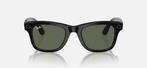 RAY-BAN | META WAYFARER, Sieraden, Tassen en Uiterlijk, Zonnebrillen en Brillen | Heren, Zonnebril, Zwart, Ophalen of Verzenden