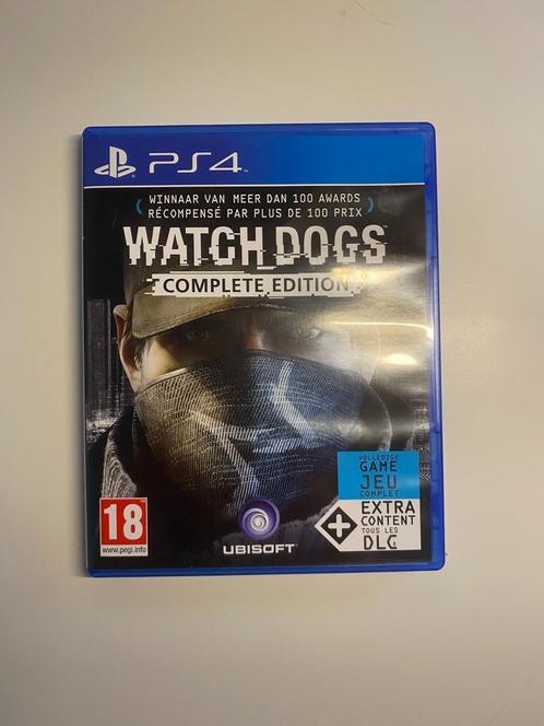 PS4 Game - Watch Dogs Complete edition, Spelcomputers en Games, Games | Sony PlayStation 4, Zo goed als nieuw, Avontuur en Actie