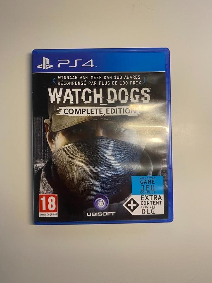 PS4 Game - Watch Dogs Complete edition, Spelcomputers en Games, Games | Sony PlayStation 4, Zo goed als nieuw, Avontuur en Actie
