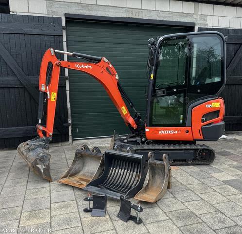 Kubota KX019-4 | 2023 | 750 uur! minigraver graafmachine, Zakelijke goederen, Machines en Bouw | Kranen en Graafmachines, Graafmachine