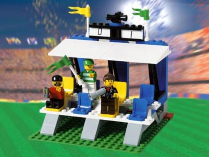 Lego 3403 Fans' Grandstand with Scoreboard, Kinderen en Baby's, Speelgoed | Duplo en Lego, Gebruikt, Lego, Complete set, Verzenden