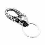 Klassieke Roestvrij Stalen Knaagdierkop Sleutelhanger, Birgitta-Gracht 33, 6465 EL Kerkrade, Nederland, Verzenden, Overige typen