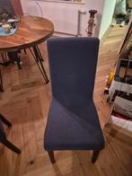 Gratis eetkamerstoelen 4x, Huis en Inrichting, Ophalen, Gebruikt, Vier, Grijs