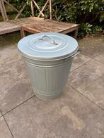 Zinken Emmer met Deksel, Huis en Inrichting, Ophalen, Gebruikt, Metaal, Minder dan 50 cm