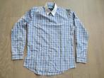 Alveare overhemd maat 40, slim fit, Blauw, Zo goed als nieuw, Alveare, Halswijdte 39/40 (M)