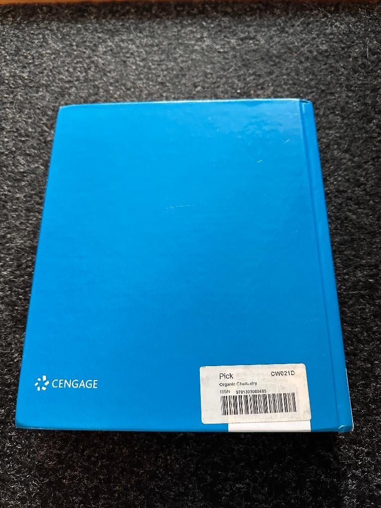 Organic chemistry John McMurry, Boeken, Ophalen of Verzenden, Beta, Zo goed als nieuw, WO
