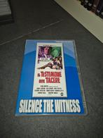 SILLENCE THE WITNESS. DVD  ITALIAN CRIME, Cd's en Dvd's, Dvd's | Horror, Vanaf 16 jaar, Ophalen of Verzenden, Zo goed als nieuw