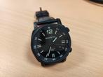 Magrette Dual Time GMT Limited Edition nr. 014 van 500., Overige merken, Leer, Staal, Polshorloge