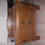 Twee mooie nachtkastjes eiken, Ophalen, Zo goed als nieuw, Minder dan 45 cm