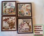 retro vintage moeders voor wand tegel vier seizoenen, Ophalen of Verzenden