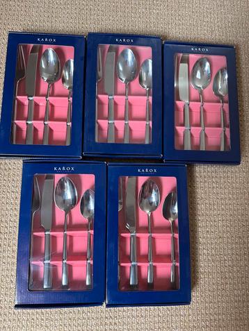 KAROX Salland Bestekset 4-delig (5 sets) beschikbaar voor biedingen