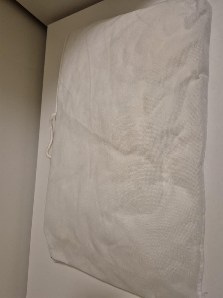 Peuterkussen - weinig gebruikt - gratis kussensloop, Jongetje of Meisje, Wit, Ophalen of Verzenden, Zo goed als nieuw