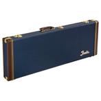 Fender Classic Series Wood Case Strat/Tele Navy Blue Koffer, Muziek en Instrumenten, Behuizingen en Koffers, Nieuw, Elektrische gitaar