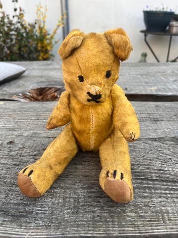 Beertje 23 cm geel knuffel oud beschikbaar voor biedingen