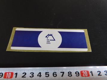 sticker NE 028 EEG  beschikbaar voor biedingen
