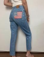 Tommy Hilfiger flag jeans, Kleding | Dames, Spijkerbroeken en Jeans, Tommy Hilfiger, Gedragen, Blauw, Ophalen of Verzenden