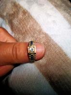Rolex model gouden ring. 9 karaat goud, Ophalen of Verzenden, Nieuw, Goud, Goud