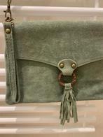 Nieuwe suède tas, groen, Sieraden, Tassen en Uiterlijk, Tassen | Damestassen, Ophalen of Verzenden, Nieuw, Groen, Schoudertasje