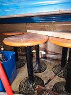Te koop: Set van 5 café-/bistrotafels, Ophalen, Zo goed als nieuw