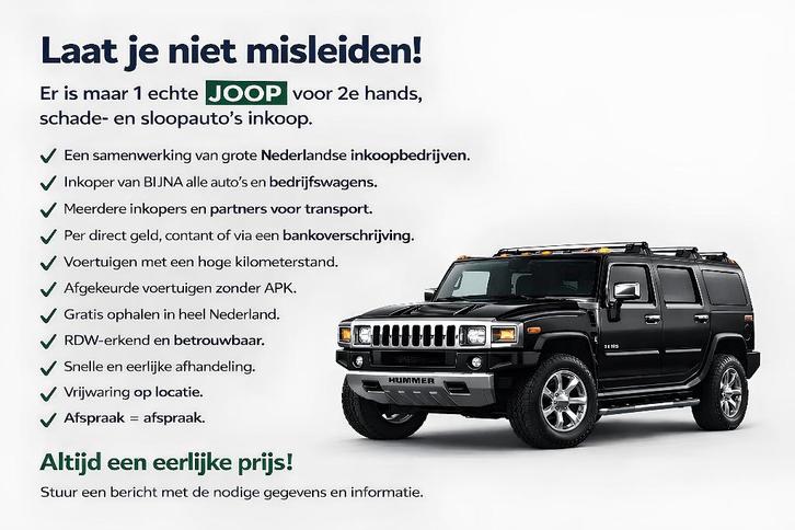 Autoinkoop, sloopauto's gezocht, verkoop uw auto voor export, Auto diversen, Overige Auto diversen, Ophalen