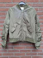 Bomberjack olijfgroen maat M, Kleding | Dames, Maat 38/40 (M), Ophalen of Verzenden, Zo goed als nieuw, Selfie 22