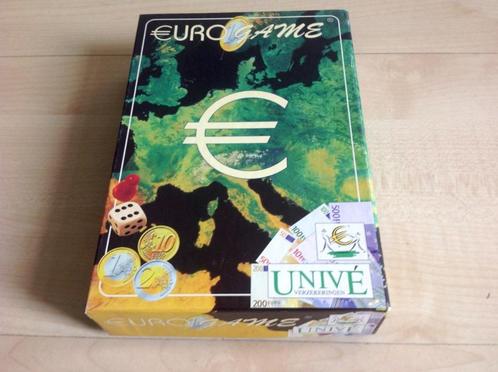 Bordspel Euro Game Unive 1999, Hobby en Vrije tijd, Gezelschapsspellen | Bordspellen, Zo goed als nieuw, Drie of vier spelers