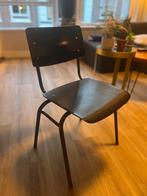(School)stoel 6stuks, Ophalen, Gebruikt, Bruin, Vijf, Zes of meer stoelen