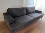 Grijze 2 persoons bank, Ophalen, Gebruikt, Tweepersoons, 75 tot 100 cm