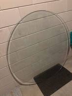 ronde glasplaat, Huis en Inrichting, Ophalen, 100 tot 150 cm, Rond, Glas