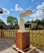 Nieuw Nike Beeld + Cortenstaal Sokkel / Engel, Tuin en Terras, Overige typen, Ophalen of Verzenden, Noordhoek, Xclusive-items@outlook.com