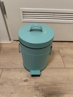 Pedaalemmer voor in de badkamer/toilet - Groen - 5L, Huis en Inrichting, Woonaccessoires | Prullenbakken, Ophalen, Gebruikt, Met pedaal